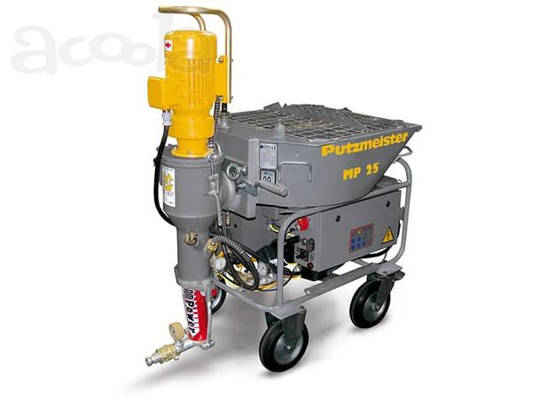 Штукатурная станция putzmeister мр25 mixit для готовой сухой смеси